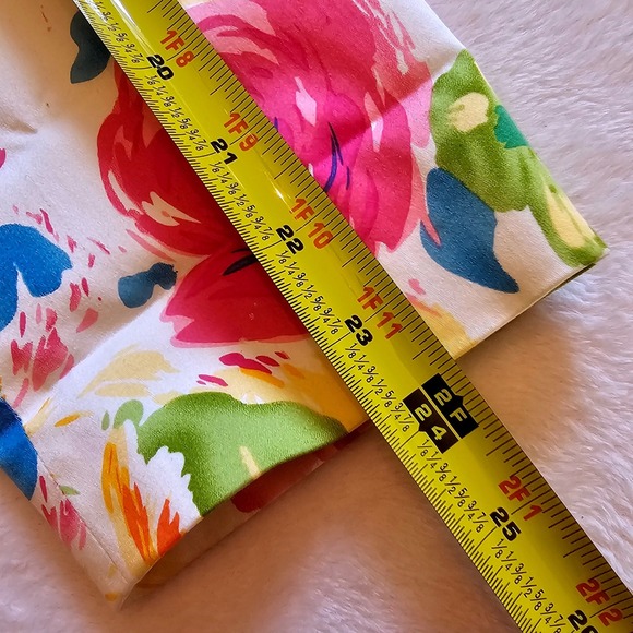 Stunning Floral Sag Harbor Stretch Blazer Jacket Women Size 10 Multi Color Roses - Picture 14 of 14